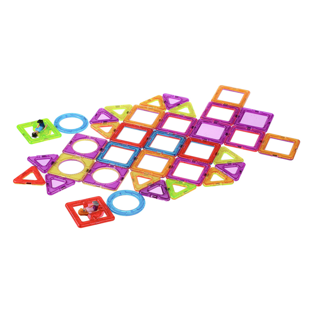 BY Education Конструктор магнитный "Космический корабль", 36 деталей, PS, ABS, 23х23х7см - #2