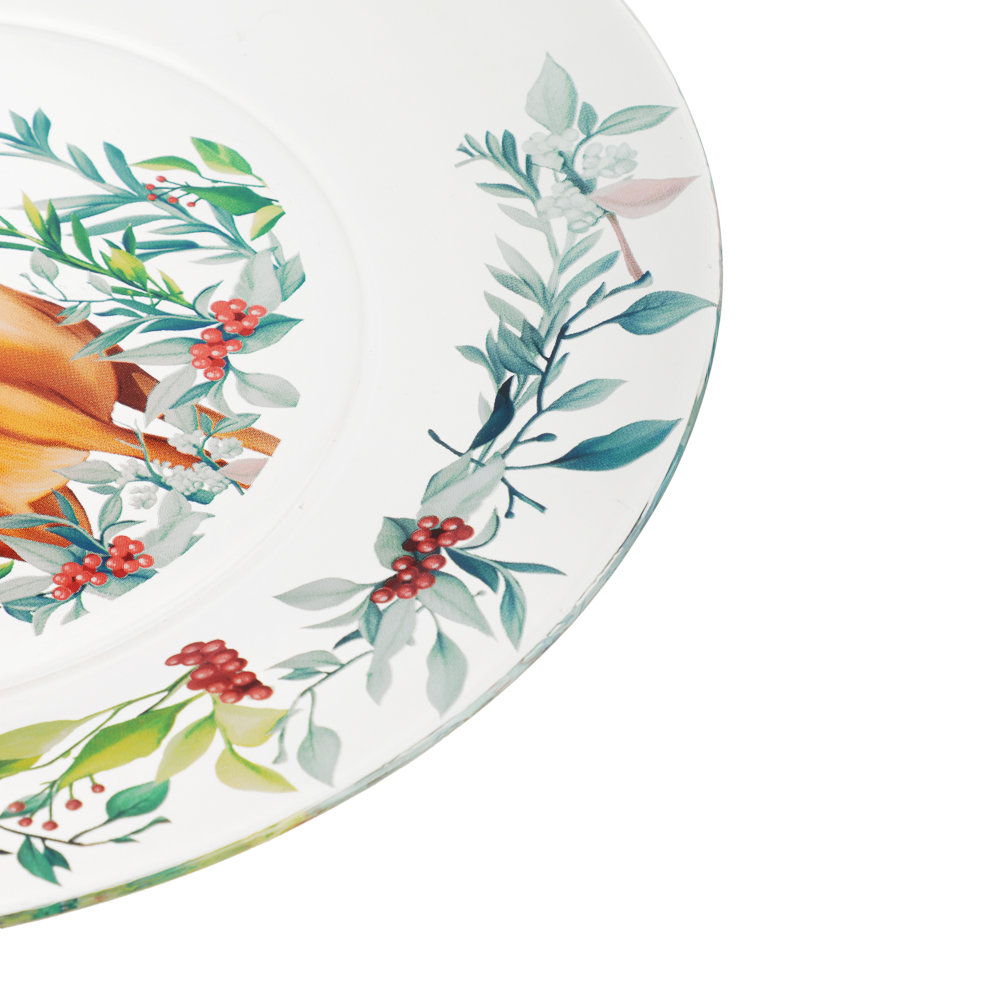 ОСЗ Олень Тарелка обеденная 25см, стекло - #3