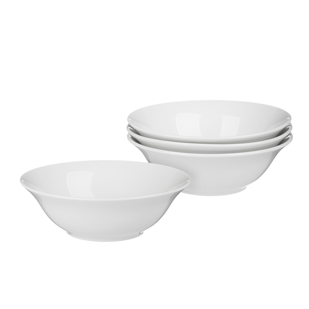 MILLIMI Сонет Набор стол.посуды 16пр (тар26см*4, тар22см*4, салатн15см*4, кружка350мл*4), фарфор - #6