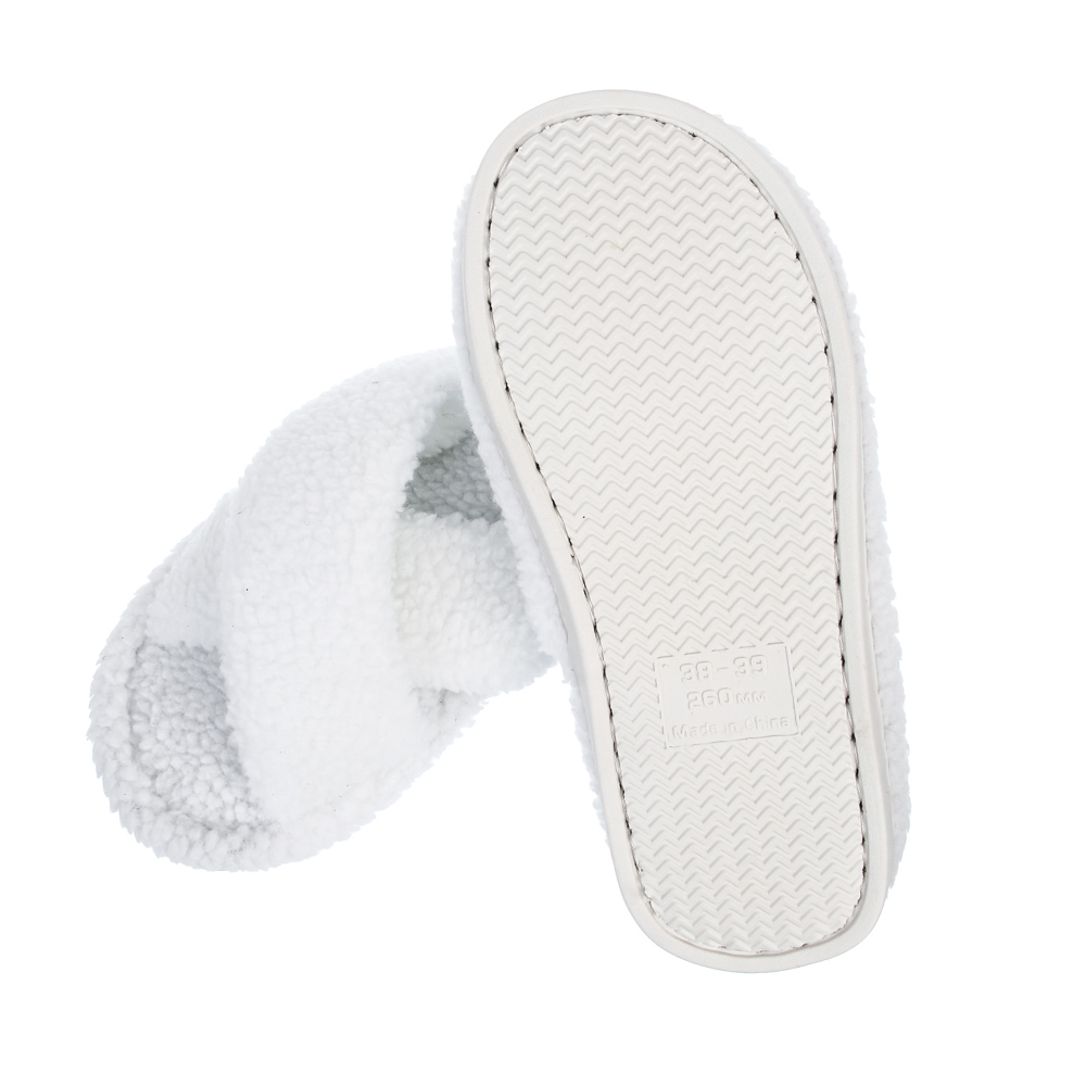 Обувь домашняя женская открытая, размер 38-39, цвет белый, #6 - #3