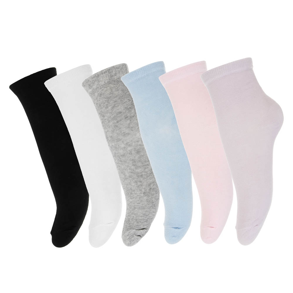 GALANTE Носки детские, р.14-16, 80% хлопок, 15% полиэстер, 5% спандекс, цвета в ас-те, #37 - #1