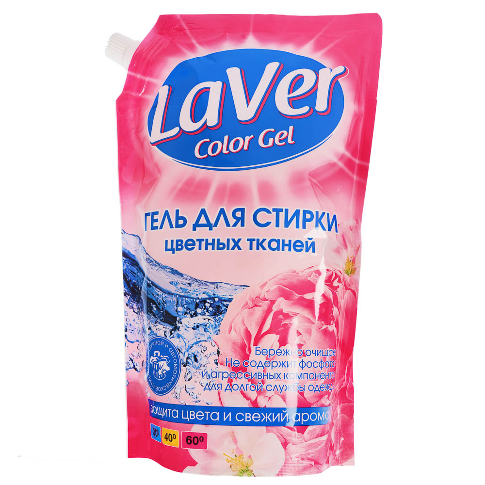 Средство для стирки LaVer,для цветного белья/универсальное,дой-пак,1л - #2