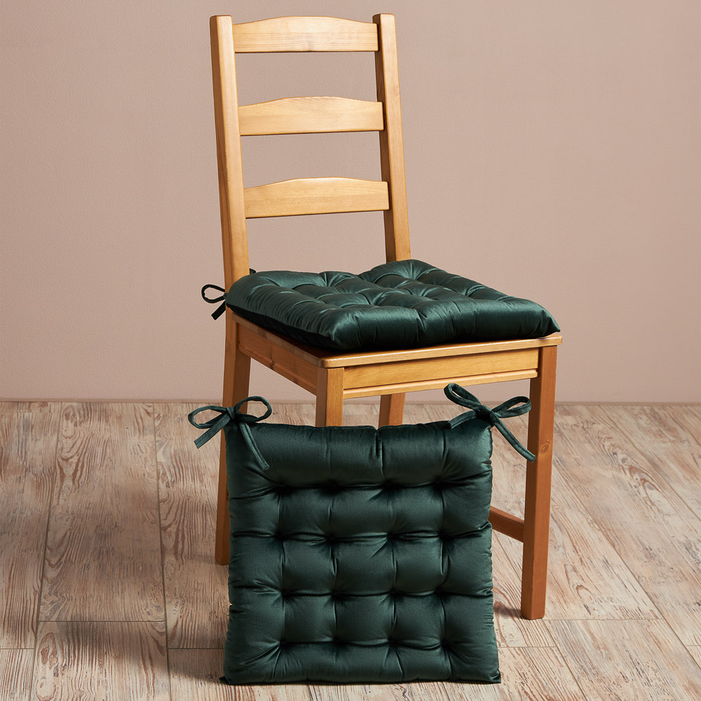 PROVANCE Эвкалипт Подушка на стул, 100% полиэстер, 38х38см, зеленый - #5
