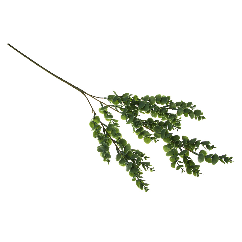 LADECOR Цветок искусственный эвкалипт, 66 см, пластик - #1