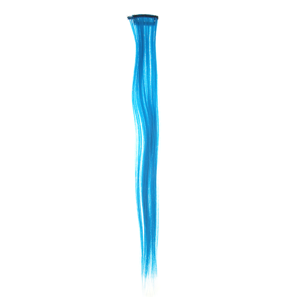 ЮНИLOOK Цветные пряди волос на гребне, длина 35-40см, ПВХ, 6 цветов, ACS-83 - #2