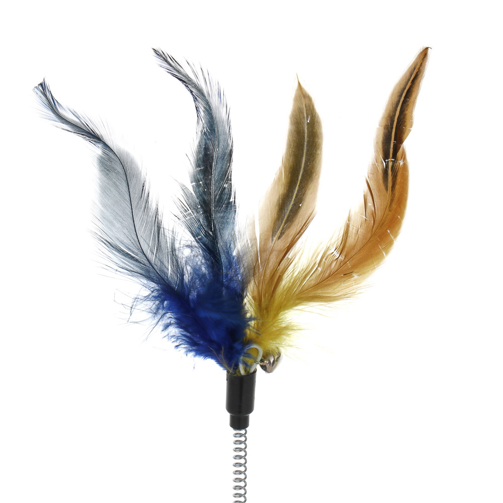 VETTA Дразнилка на присоске, перо, полипропилен, 23 см - #3