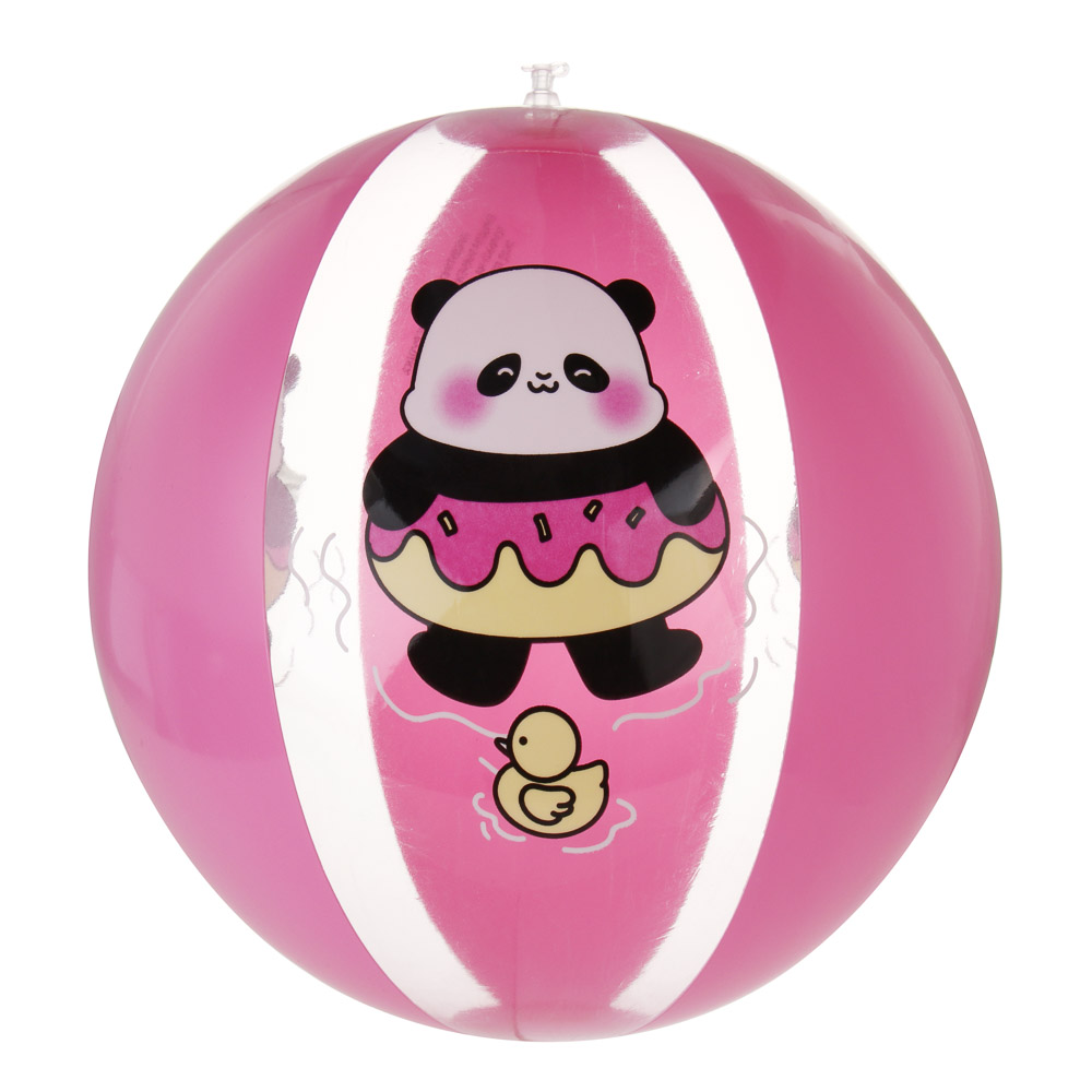 Мяч пляжный надувной, тм BY SPORT, 38см, ПВХ, 0.18мм, 2 дизайна - #3