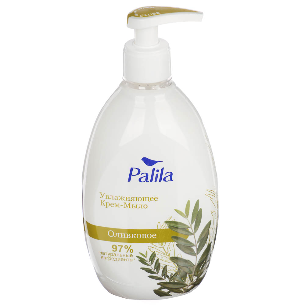 Крем-мыло Рalila увлажняющее Оливковое, 500мл - #1