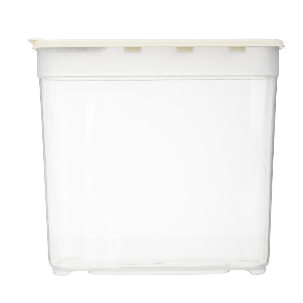 Банка для сыпучих продуктов КУСКУС прямоугольный 1,4л (170x85x155мм), пластик - #5