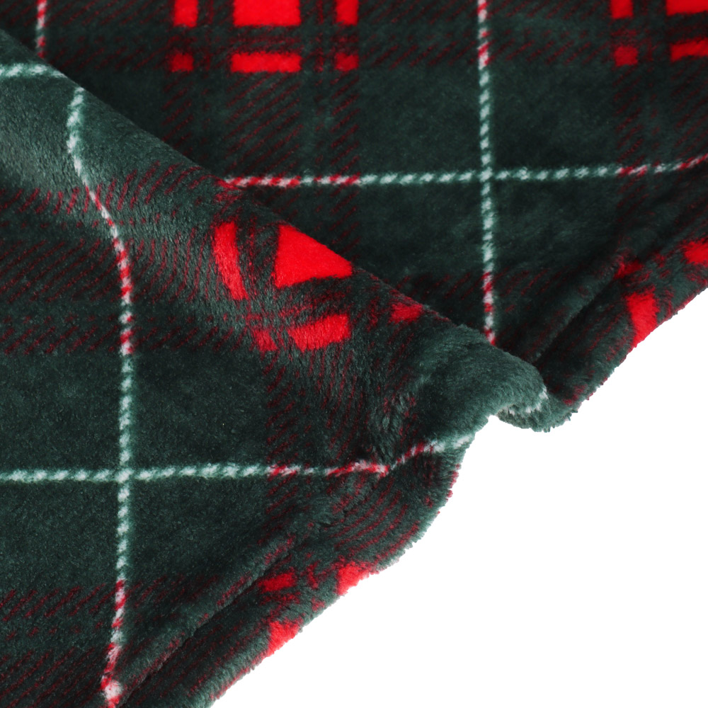 PROVANCE Щелкунчик Плед клетка, 130х170см, 100% полиэстер, 2 дизайна - #4