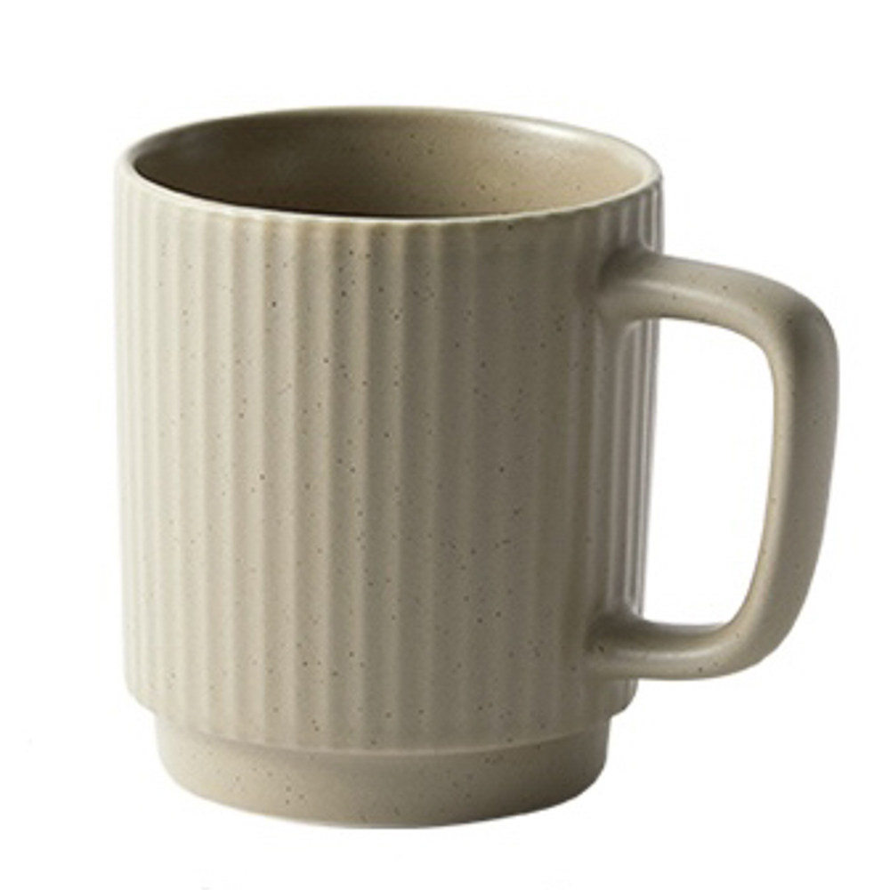 Кружка Лусия тм MILLIMI, 240мл, фарфор, кофейный - #1