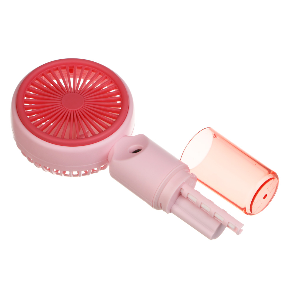 Вентилятор ручной с увлажнителем тм LEBEN 3.7в/500мАч, USB-кабель, цвет в ассортименте - #9