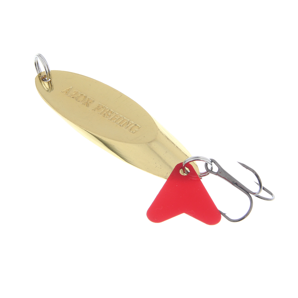 Блесна колеблющаяся тм AZOR FISHING, тип Кастмастер, цвет золото, 7,10,14,18,21,25гр, 6 видов - #4