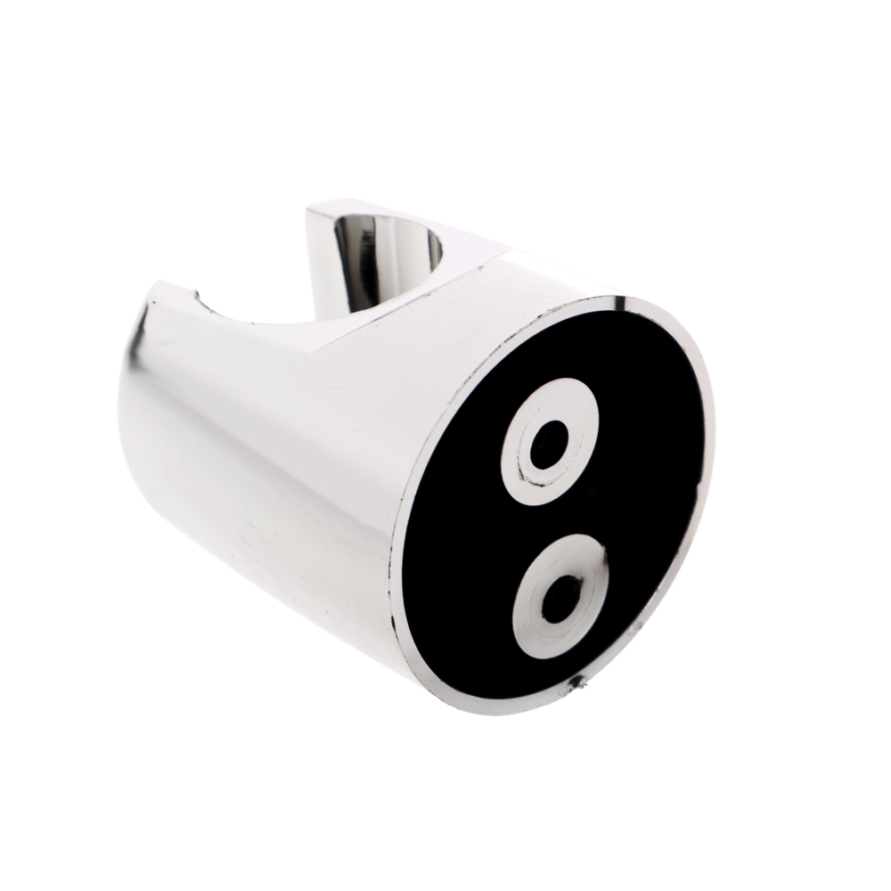 Держатель для лейки душа, настенный, однорежимный, пластик, хром - #3