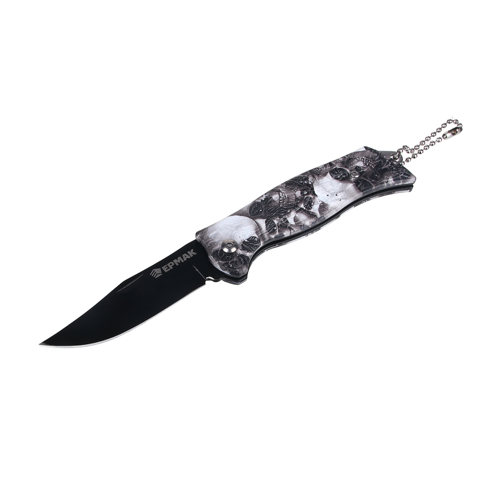 ЕРМАК Нож туристический складной, 15,8 см, нерж.сталь, пластик - #2