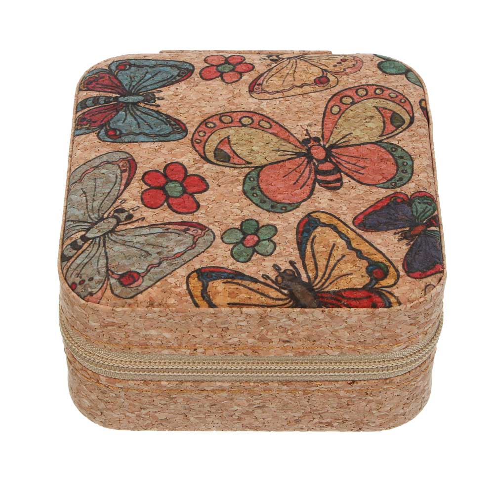 Шкатулка для украшений, 9,5x9,5x5 см, ПВХ, 4 дизайна - #3