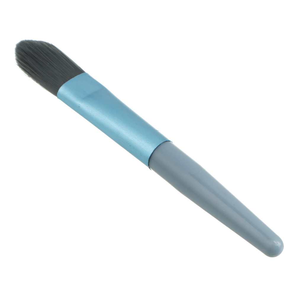 Кисти для визажа 8 шт тм ЮНИLOOK ,пластик, металл, иск.ворс, ПУ, 10,5-12 см, 3 цвета - #6