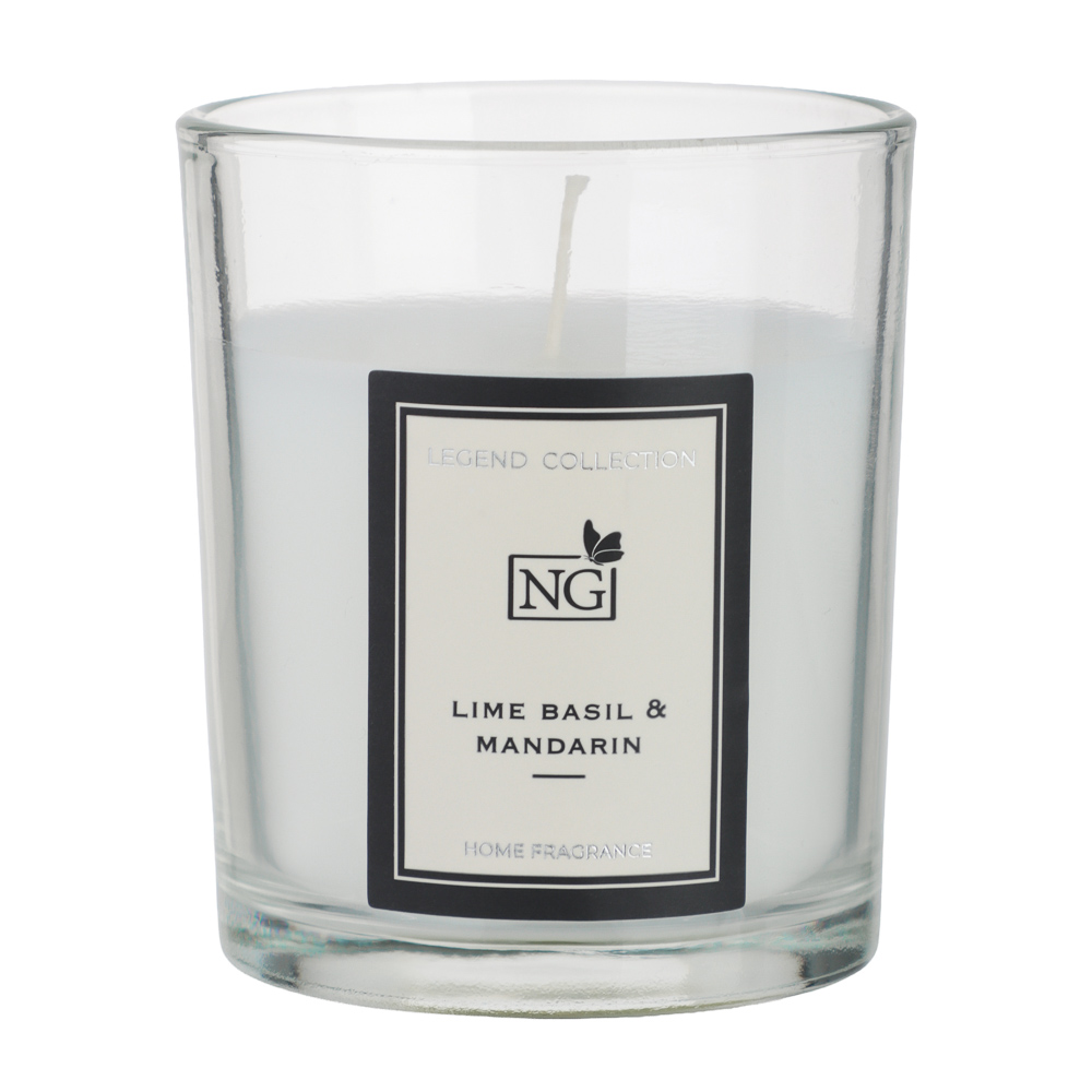 NEW GALAXY Свеча ароматизированная LEGEND COLLECTION, 88 гр, Lime basil & mandarin - #4