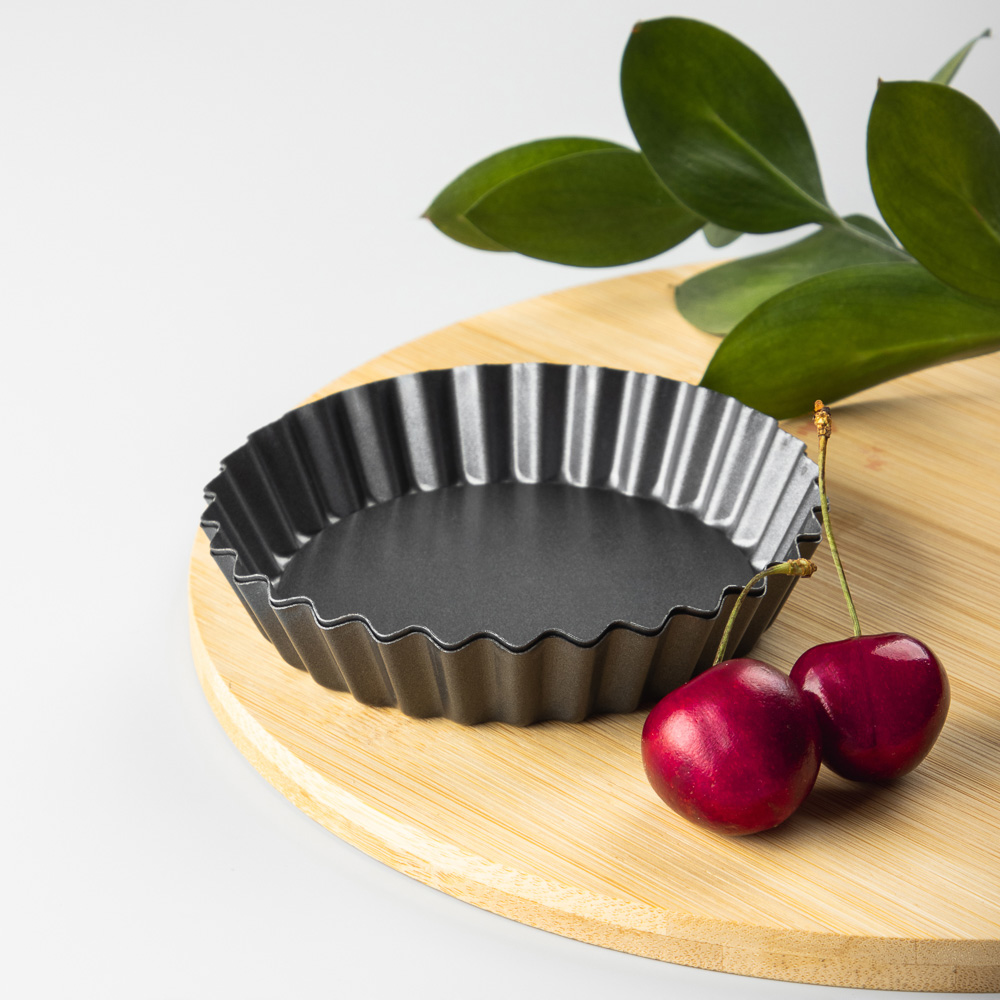 VETTA Набор форм для выпечки 4 шт "Тарталетка" 10,5х2см, угл.сталь, антипригарное покрытие - #8