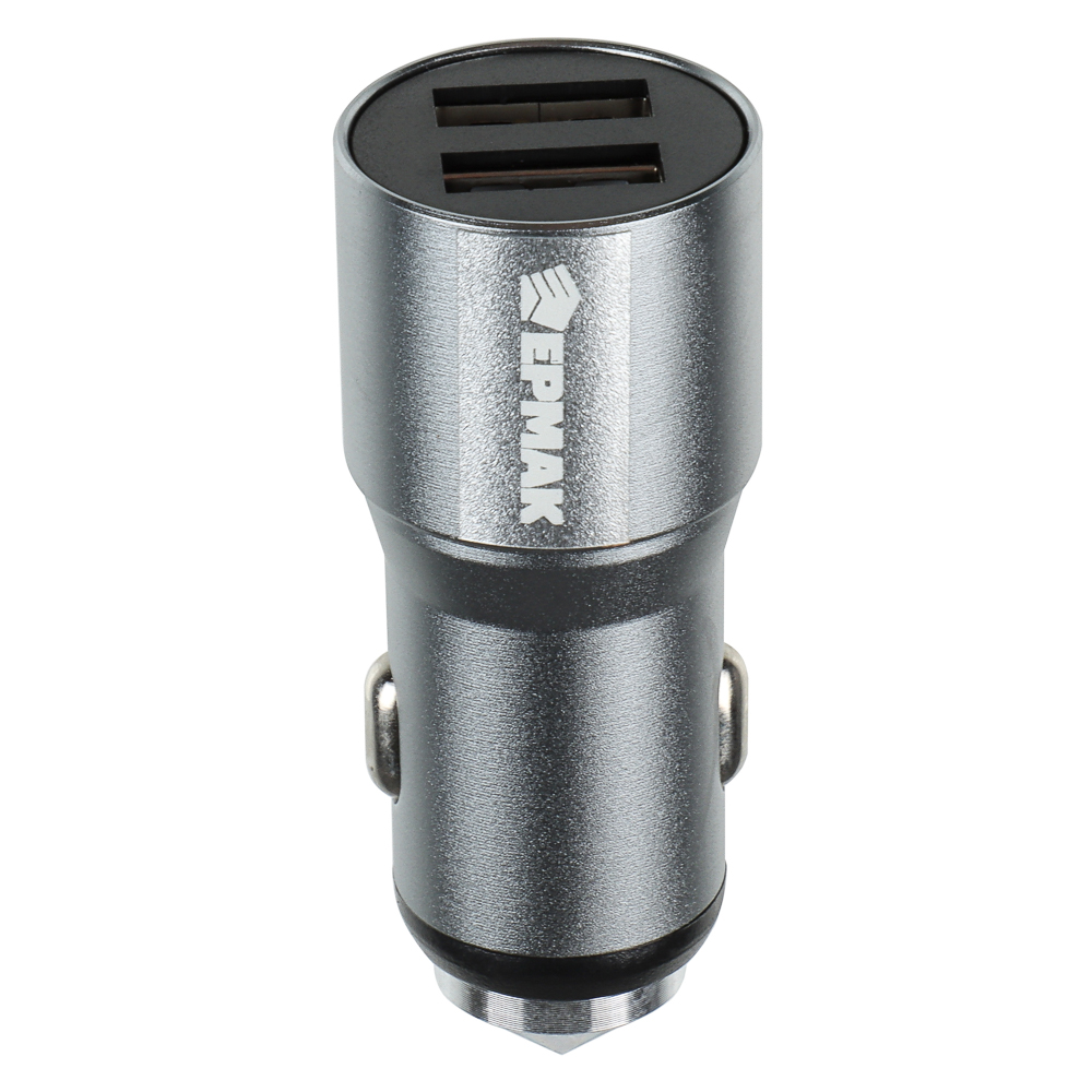 ЕРМАК Устройство зарядное автомобильное, 2 порта, 12/24В, металл - #4