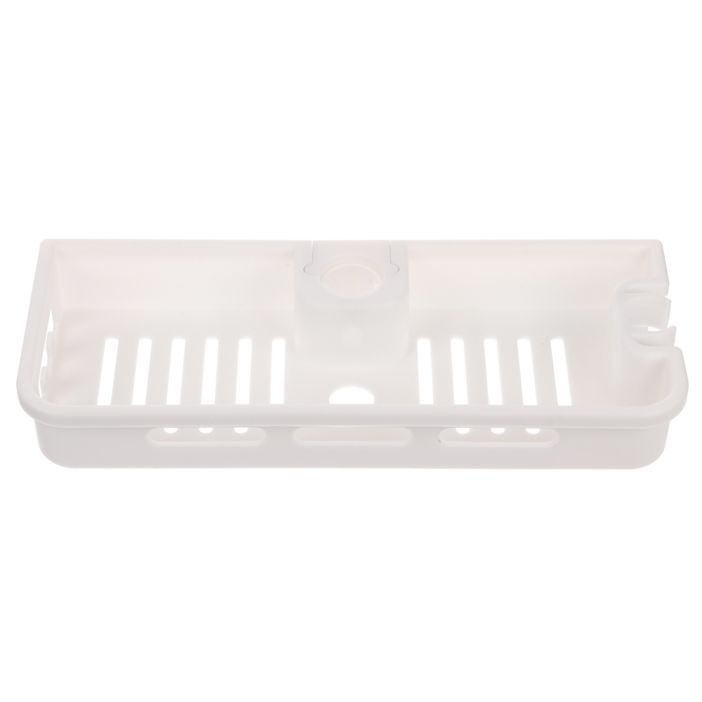 Полочка на душевую штангу, стойку, белый - #2