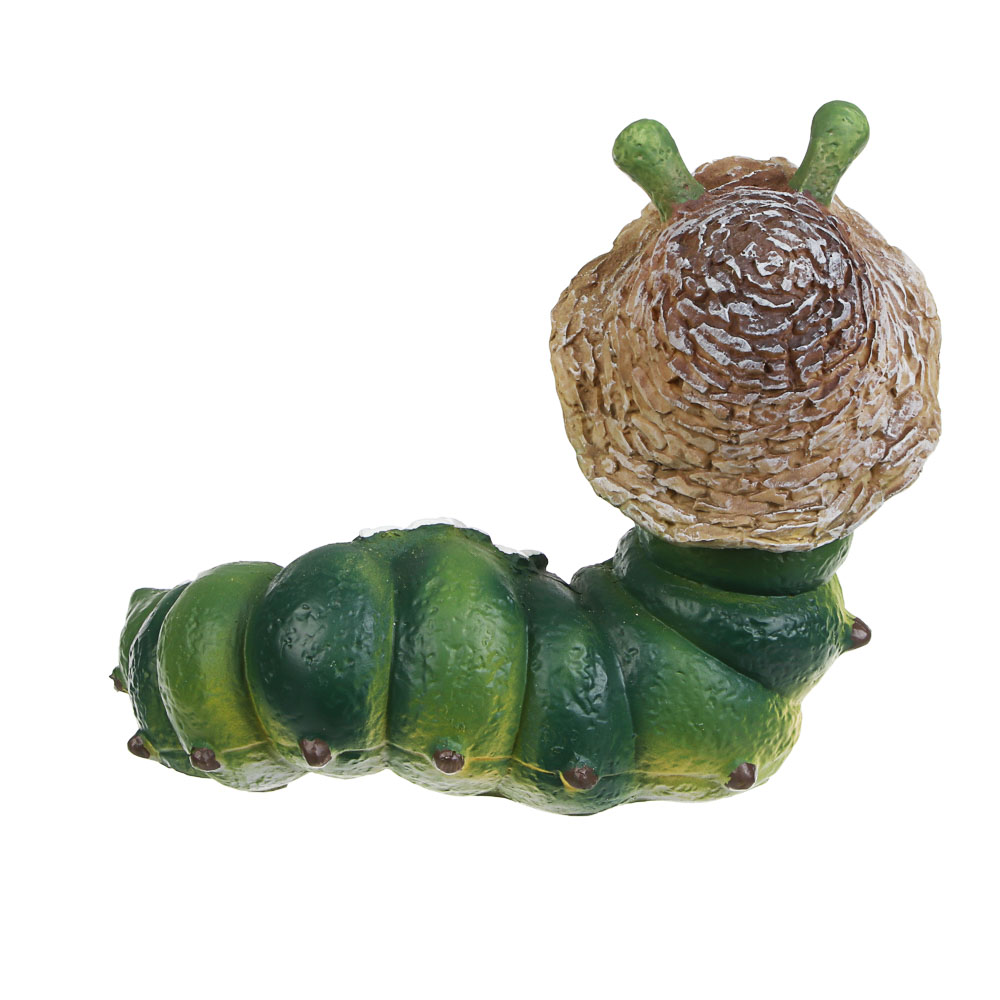 Фигура садовая "Гусеница" тм INBLOOM, 20,5х10,5х16см, полистоун - #5