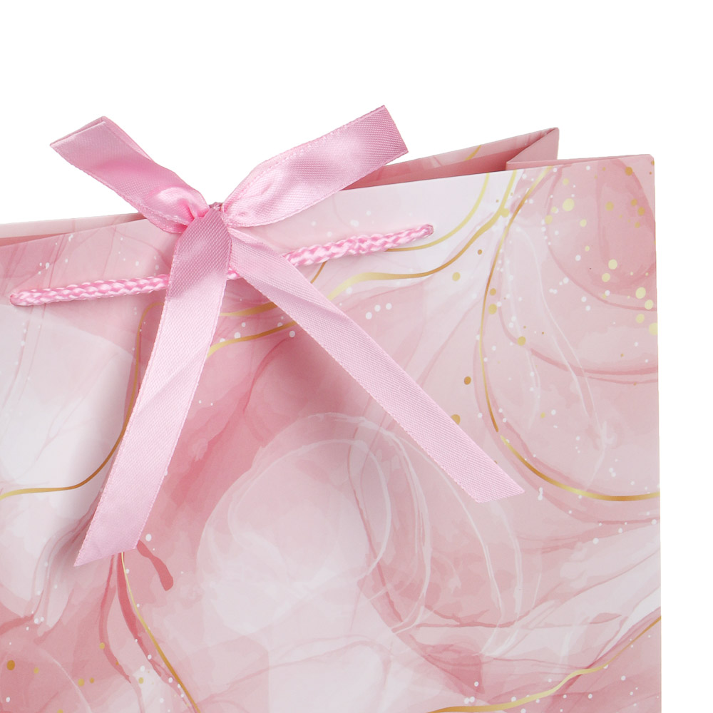 Пакет тм Fntastic подарочный, с лентой, 30x25,5x9см, бумага, 4 дизайна - #3