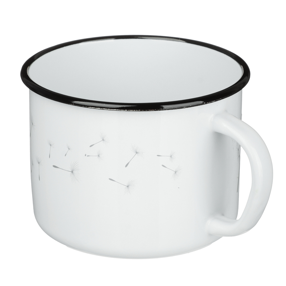 Одуванчик Кружка эмалированная 1л, индукция - #4