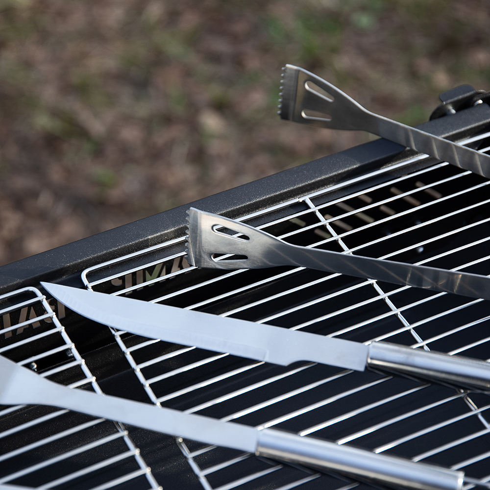 Набор для гриля 5 в 1 тм GRILLBOOM, нерж. сталь 420/410, в защитном чехле - #14