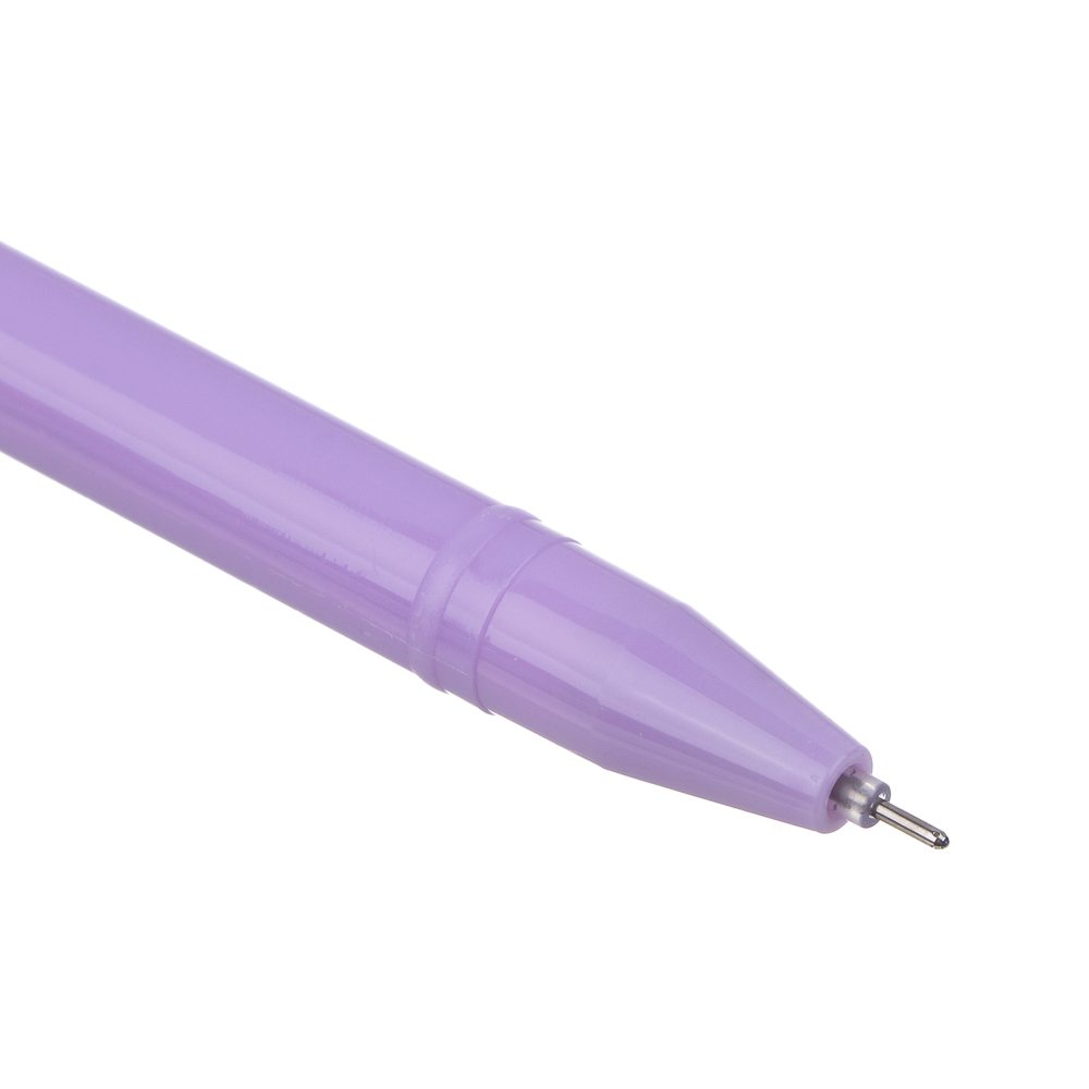Ручка шариковая синяя с корректирующей лентой на подвесе, 17,5 см, 4 дизайна - #4