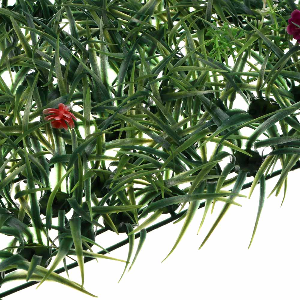 Изгородь искусственная тм INBLOOM, "Цветущий луг", 60x40см, PE - #3