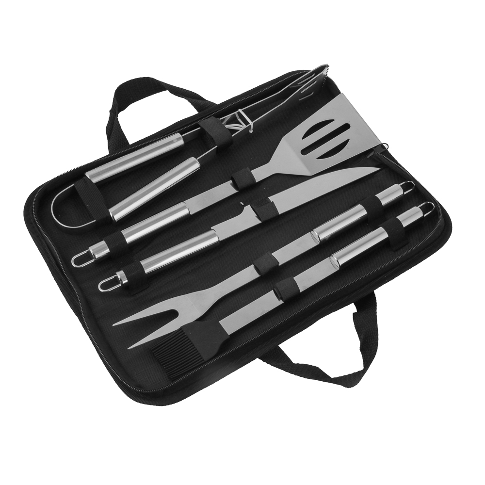 Набор для гриля 5 в 1 тм GRILLBOOM, нерж. сталь 420/410, в защитном чехле - #2