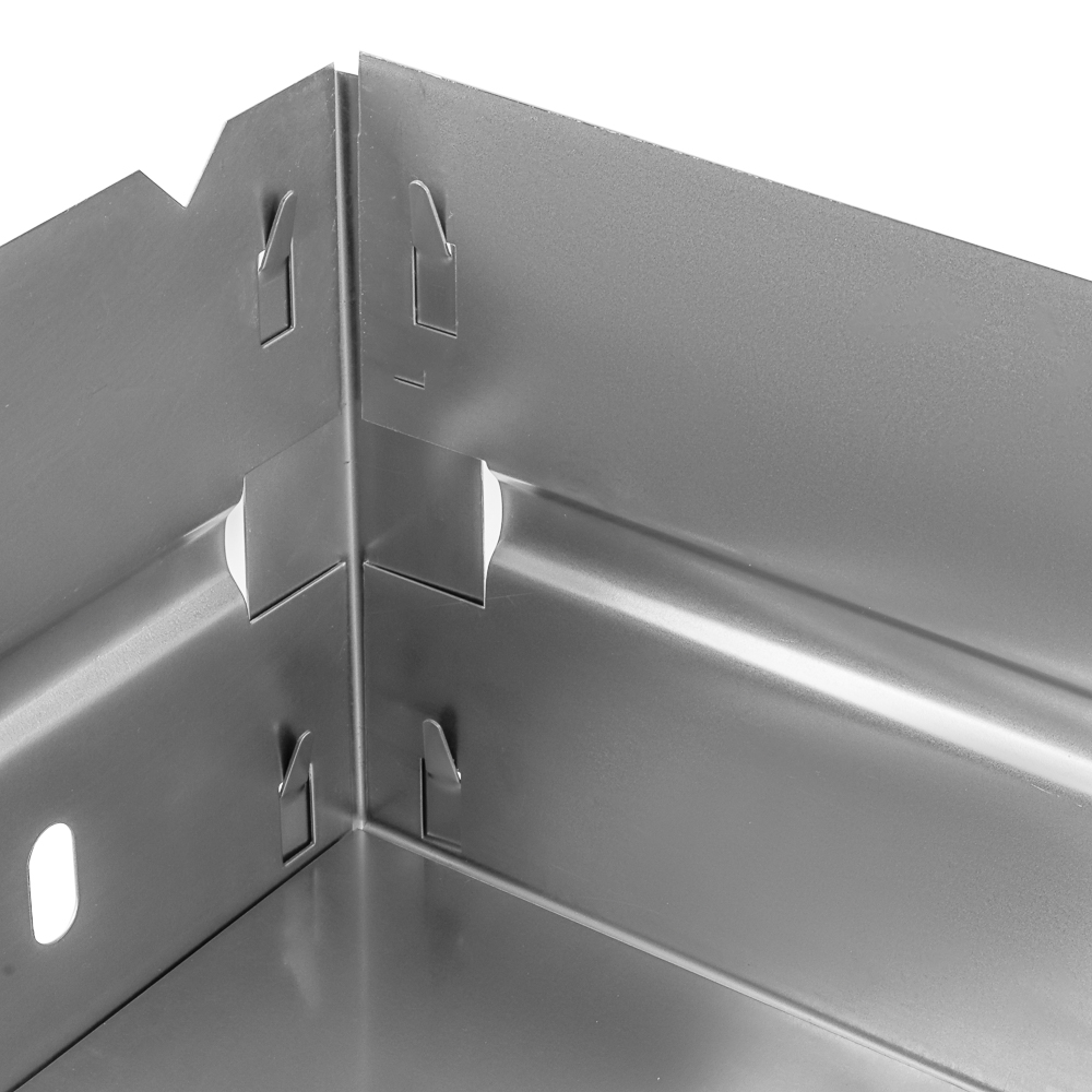 Мангал разборный в коробке, тм GRILLBOOM, 400х400х300 мм, толщина стали 0,6мм с ребром - #3