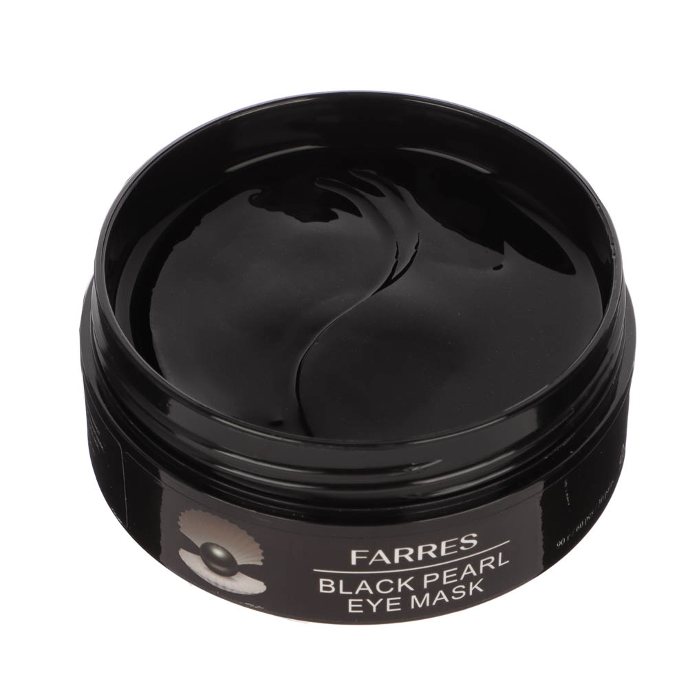 Патчи для глаз с пудрой черного жемчуга 60 шт тм Farres 90,0 г - #3