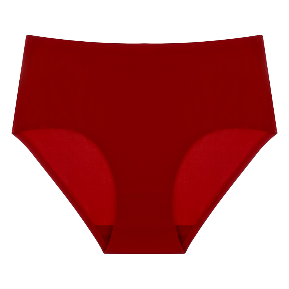 GALANTE Трусы-слипы женские бесшовные с высокой посадкой,р.46, 95%вискоза, 5%спандекс,бордо, НБ25-11 - #1