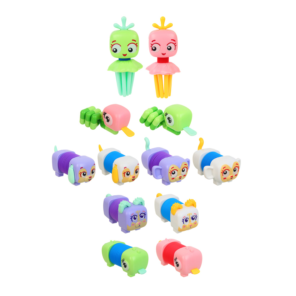 ИГРОЛЕНД Игрушка антистресс "Глазастики", PP, PE, 12х16см, 12 дизайнов - #2