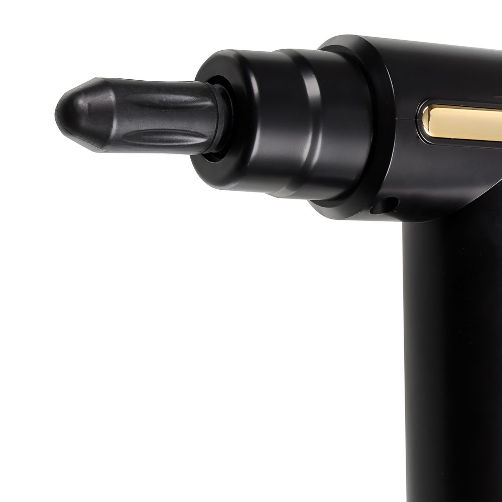 LEBEN Массажёр перкуссионный, 6 режимов, 1200мАч, чёрный - #7