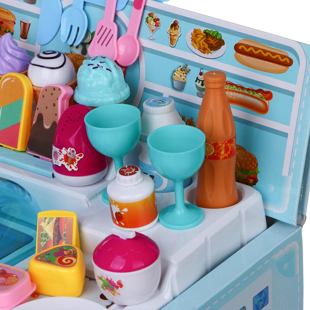 ИГРОЛЕНД Игровой набор Кухня в чемодане, PP, ABS, 39х26х10,5 см - #10