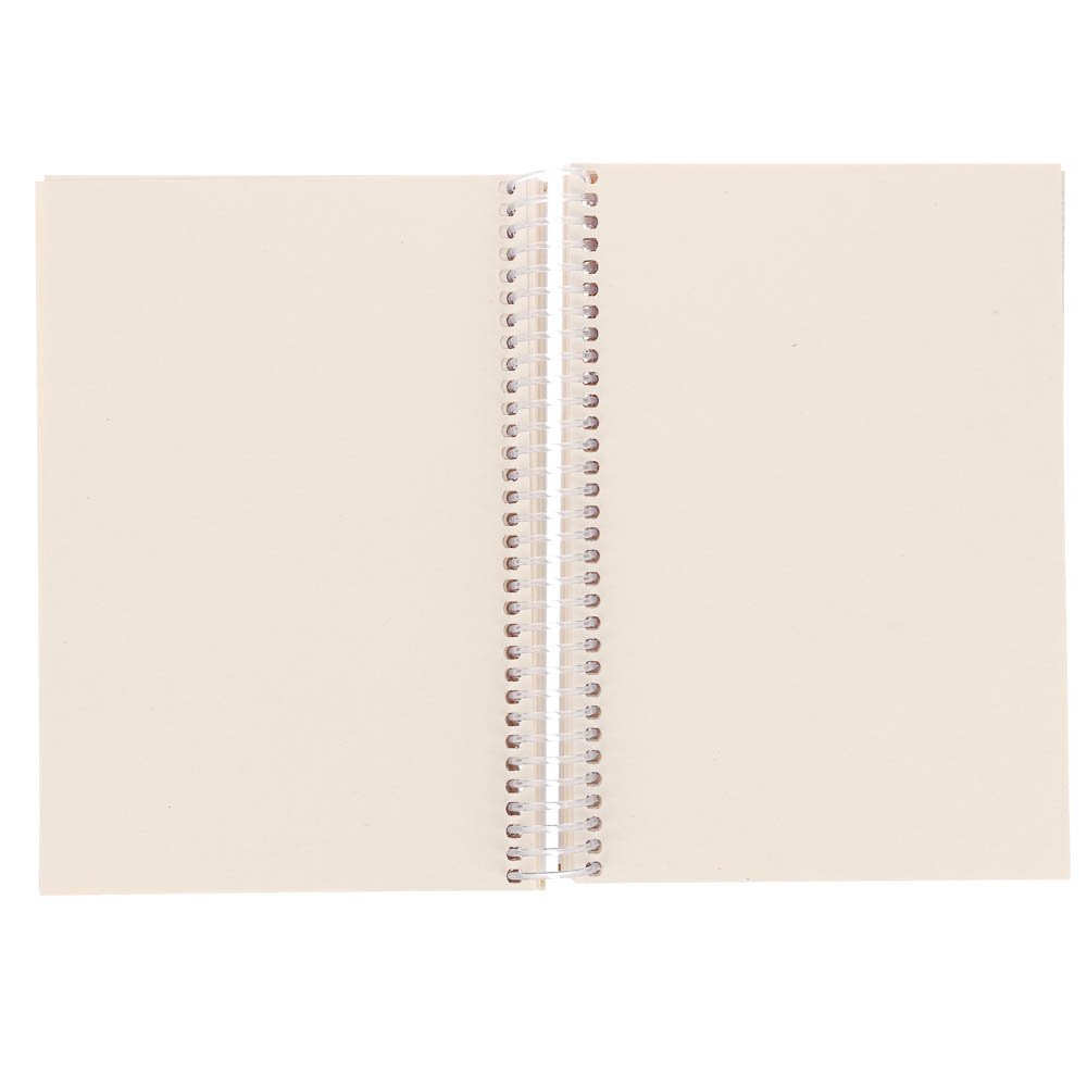 Скетчбук А5 (альбом),7БЦ,ламинация, блок 80-100 г/м2, спираль, в ассортименте - #6