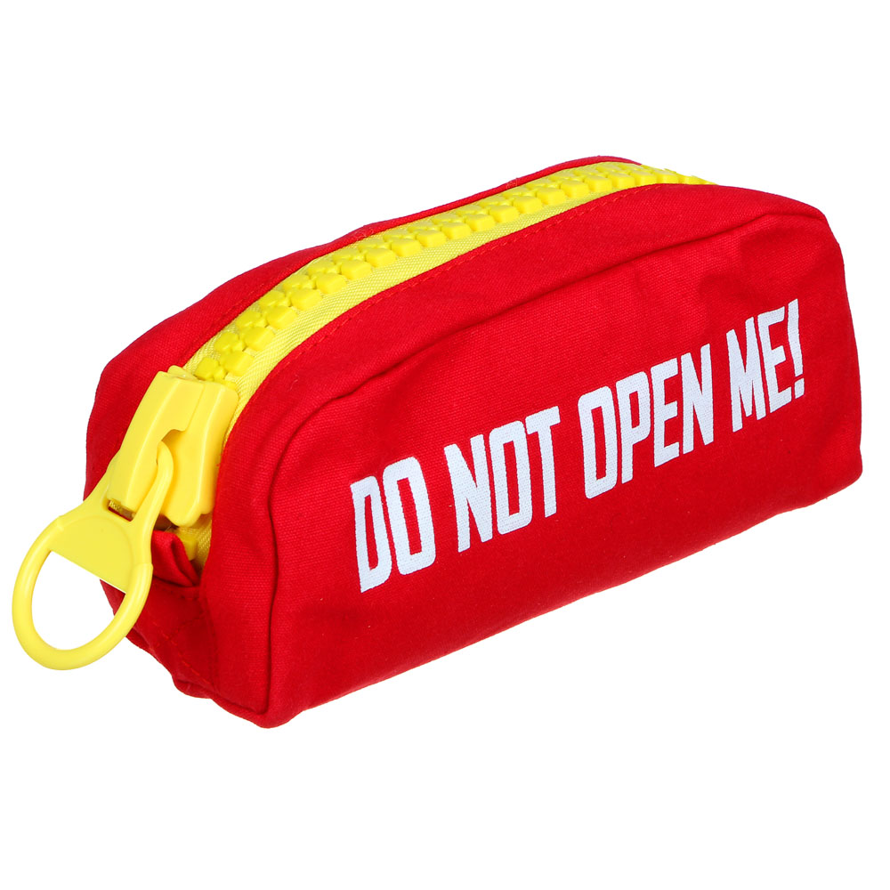 Пенал прямоугольный 20х7х7см, фетр, большая молния, 4 цвета - #2