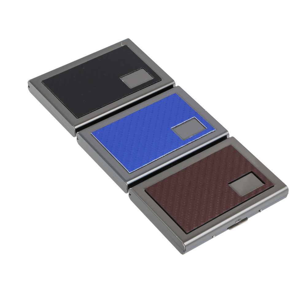 Кардхолдер книжка с защитой от считывания 6 слотов тм ЮL, алюминий, пластик, 9,8х6,5 см, 3 цвета - #1