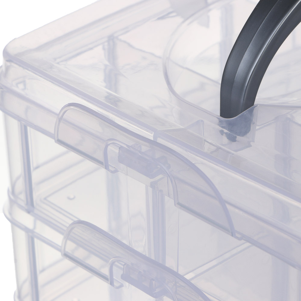 Органайзер тм VETTA, 3-х уровневый, 18 ячеек, пластик, 15х15х12,5см - #4