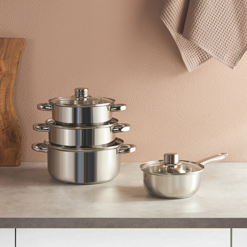 Джерси Ковш с крышкой 1,2л, 16х8,0см - #12