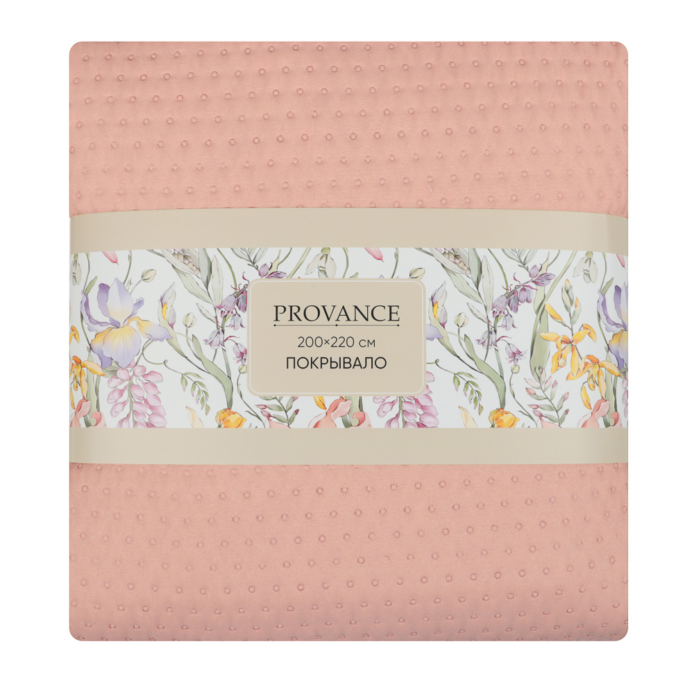 PROVANCE Ботаника Покрывало фактурное 200х220см, 100% полиэстер, 3 цвета - #13