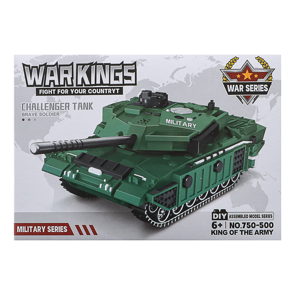 Конструктор "Игровой мир" транспорт, ABS, 19х4х14 см, 8 видов - #10