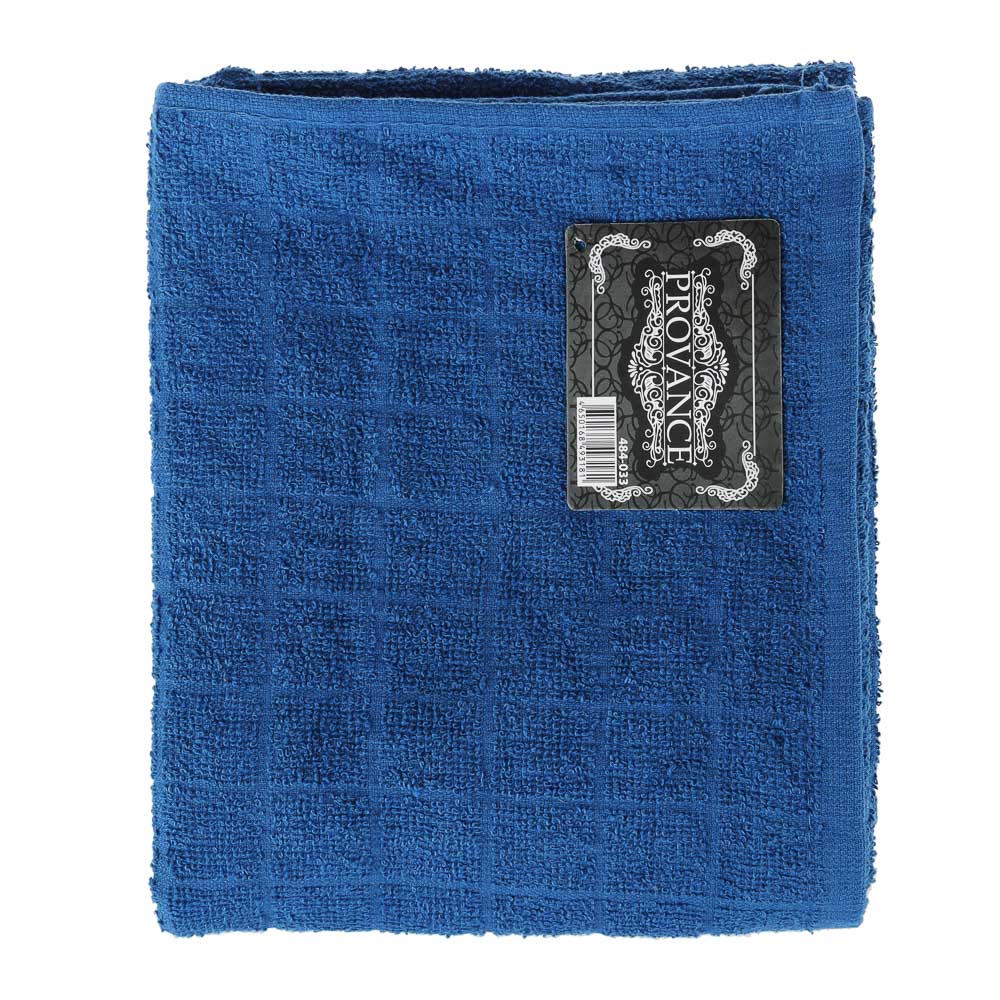 Полотенце махровое Provance "Линт", синее - #6