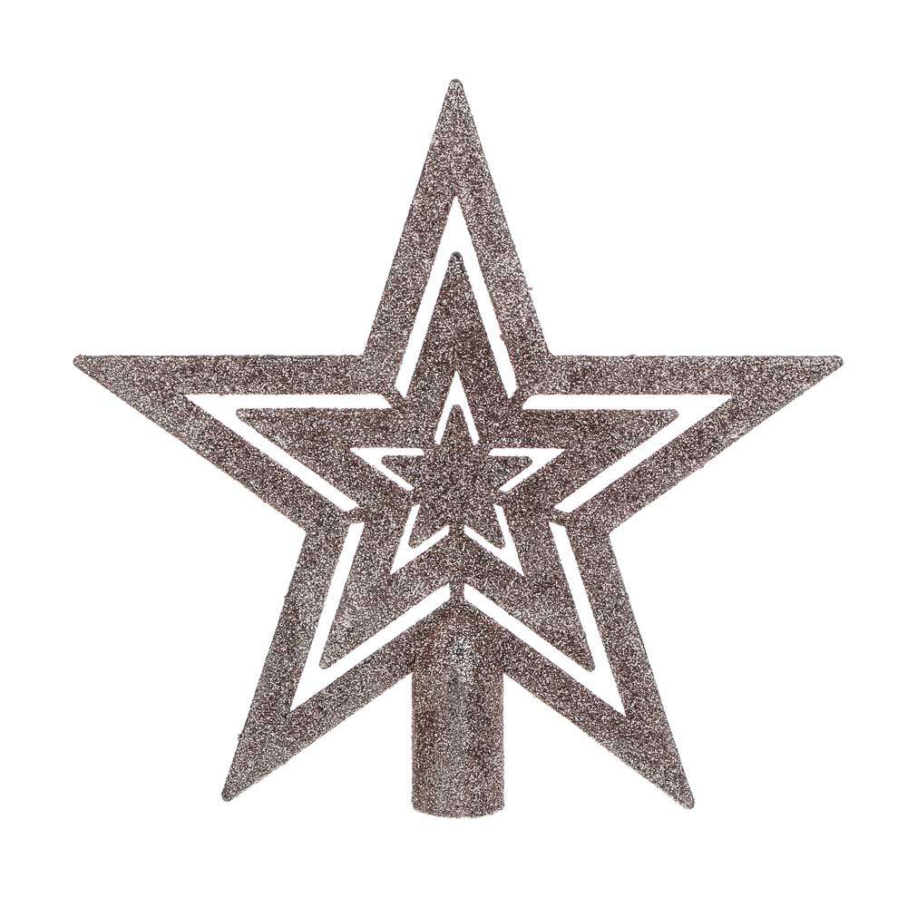 СНОУ БУМ Набор шаров и украшений 44 шт, 3см и 6см, розовое золото - #2