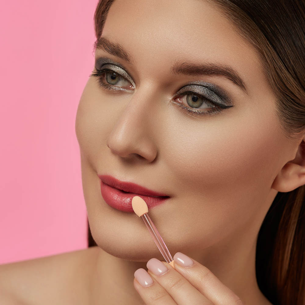 Набор аппликаторов 4-х сторонних 10 шт тм ЮНИLOOK, латекс, пластик, 6см - #12