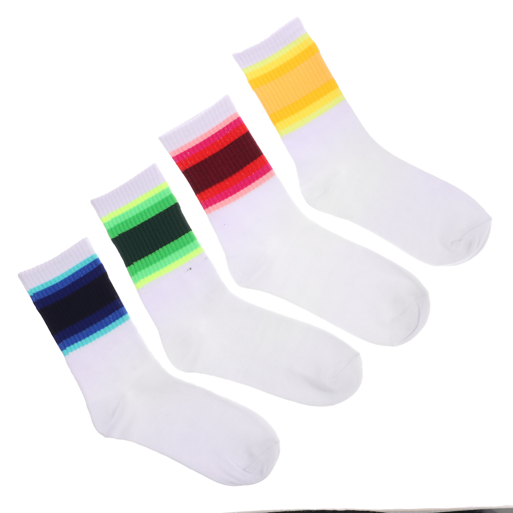 GALANTE Носки женские, р.23-25, 85% хлопок, 10% полиэстер, 5% спандекс, разноцветные, НВ22-22 - #4