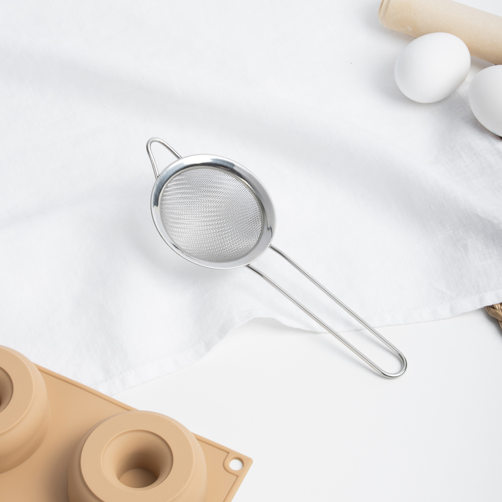 VETTA Сито с ободом и ручкой 8см, нерж.сталь - #6